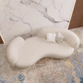 Accessible luxury cashmere fabric curved sofa coffee table modern casual living room beauty salon clothing store furniture popular