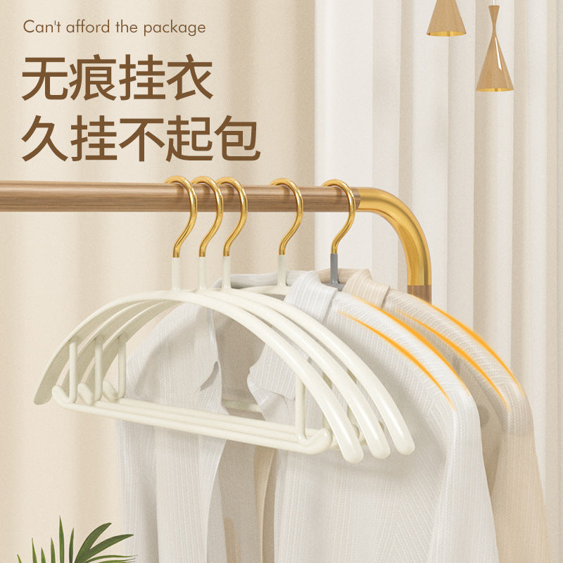 Wholesale of hangers is super cost-effective. 5 hangers, a box of 5 hangers with multi-specification hangers, Douyin hot-selling storage.