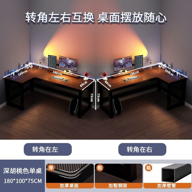 Corner computer desk for homel-shaped study table casual bedroom study table study corner desk