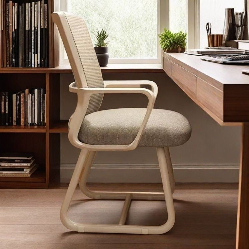 Computer chair, comfortable for long periods of sitting, office chair, home study, dormitory desk stool, mahjong chair, staff backrest seat, no