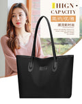 Large capacity women's shoulder bag 2024 new fashion versatile tote bag simple oxford cloth tote bag mom bag