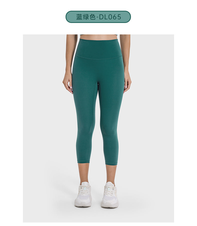 Fashionable slim-fit modilan blue outdoor sports running fitness set - sexy back yoga outfit