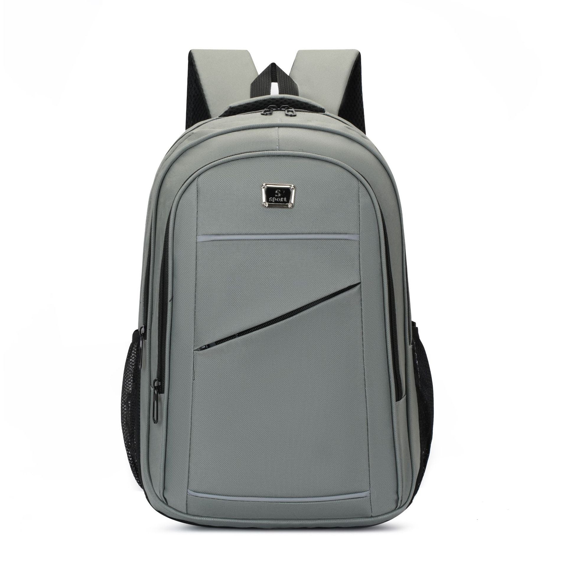 Reflective strip high-quality schoolbag custom logo college student backpack large capacity business leisure computer bag 16 inches