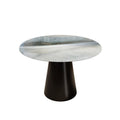 European-style high-end microcrystalline stone slab tabletop commercial negotiation table and chair combination for home restaurant table popular instagram style