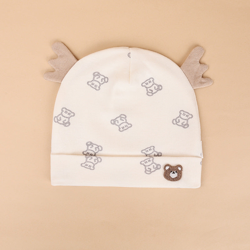 Baby hats - spring/autumn collection: newborn & infant caps, winter hats for boys & girls (protects fontanelle)