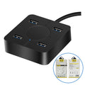Usb3.0hub4 port 3.0 splitter 3.0 hub hub expander high speed usb computer multi-port multi-interface