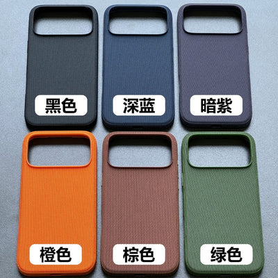 Suitable for iphone17promax two-in-one leather imitation original mobile phone case apple 16 magnetic large window mobile phone case