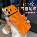 Suitable for iphone17promax electroplated aurora cd pattern mobile phone case new apple 16 four-corner anti-fall 15 soft case