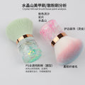 Single pink bristle large nail art dust brush portable makeup powder brush high-end beauty tool cosmetic brush