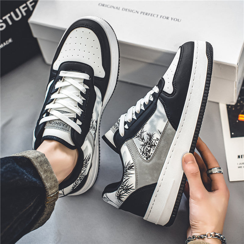 Popular hot-selling men's shoes 2026new arrivaleasiest for matchcasual sneakers spring student sports niche original white trendy shoes