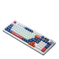 Viewsonic ku127 mechanical feel wired laptop keyboard with screen display and knob for gaming, e-sports, and office use