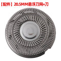 Double-head shaver-1 blade + 1 blade net