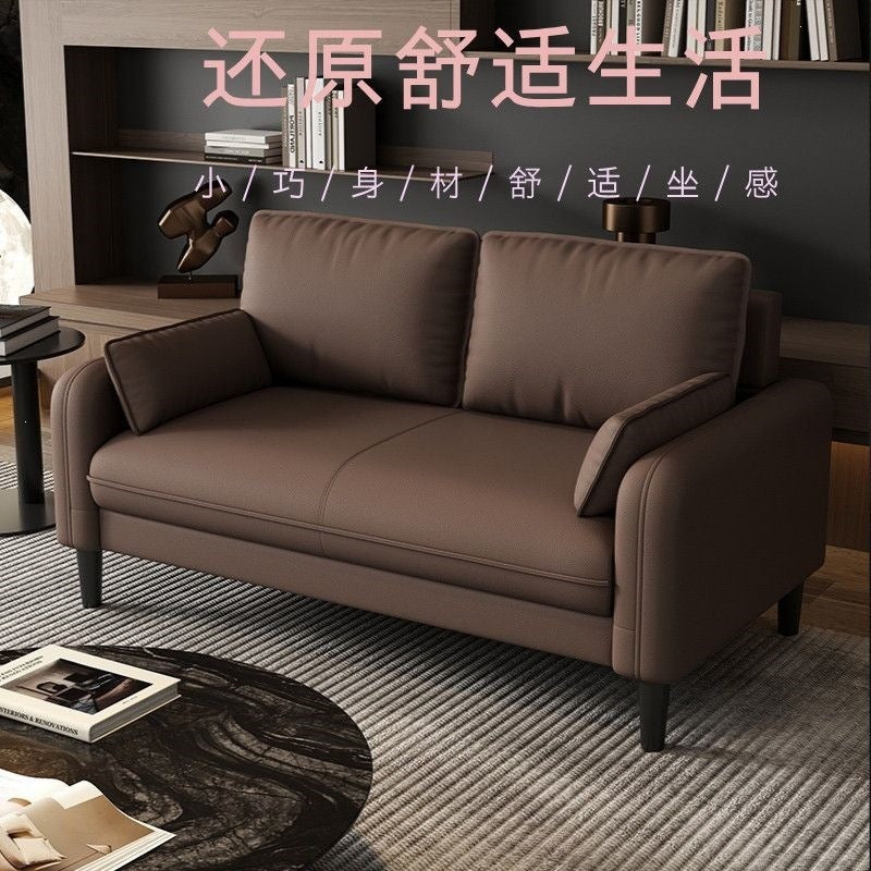 Sofa and coffee table set - modern minimalist office sofa for reception, business, conference room, and guest seating