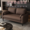 Sofa and coffee table set - modern minimalist office sofa for reception, business, conference room, and guest seating