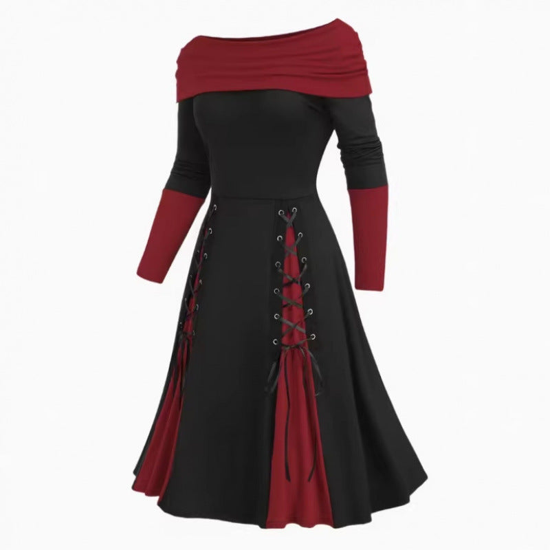 women's color block patchwork dress - new arrivals on  &