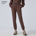 Women's high-waisted, loose-fit joggers - versatile activewear for fall/winter: perfect for outdoor fitness, yoga, and casual wear (daw153)