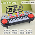 Children's electronic keyboard piano - early education & brain development - multifunctional whack-a-mole - ages 1-6 - musical toddler microphone toy