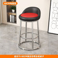 Black and red backrest model - reinforced and upgraded electroplated silver, waterproof and wear-resistant