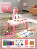 Children's projection drawing board - large size educational learning table for early childhood development - doodle, write, and draw toy for boys and girls