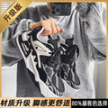 Trendy men's winter sneakers: versatile, sporty, casual, platform, unique design, thick sole, youth fashion