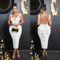 C6845 cross-border   fashion women's solid color v-neck sexy backless maxi dress