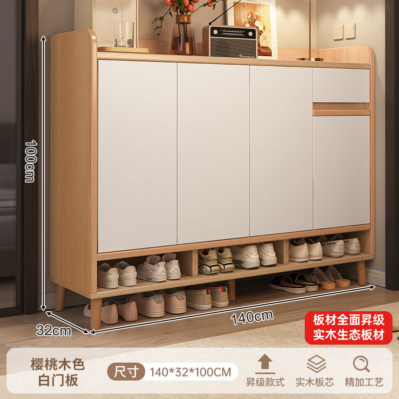 Large capacity shoe cabinet for home use - entryway, hallway, and outdoor console table all-in-one storage - new shoe rack