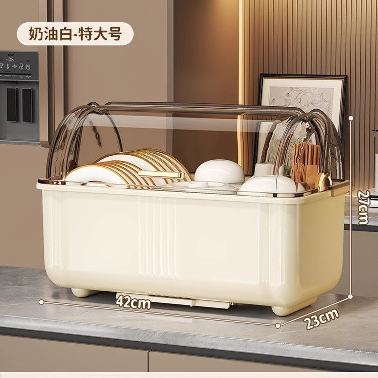 Dish storage rack, drain dish rack, dish storage box, tableware, kitchen, for home storage rack, cupboard storage box