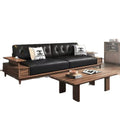 All solid wood sofa living room italianaccessible luxurynorth american black walnut log small apartment song style aesthetic sofa