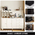 [pearl white] 160 rounded corner sideboard with bull plug