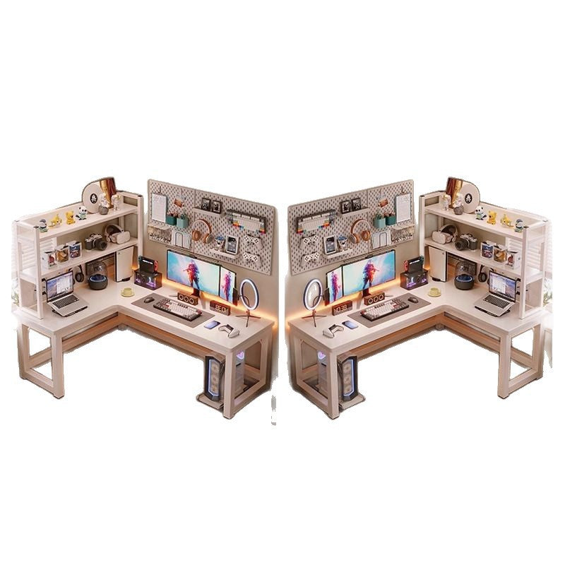 Corner computer desk desktop gaming desk l-shaped desk bedroom home study table minimalist office desk workstation