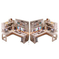 Corner computer desk desktop gaming desk l-shaped desk bedroom home study table minimalist office desk workstation