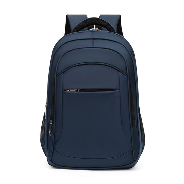 Customized simple commuter men's backpack large capacity high sense Oxford business computer bag middle school student schoolbag