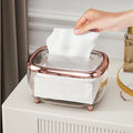 Tissue box for home, light luxury, living room, desktop, coffee table, restaurant, bathroom, multi-functional tissue box