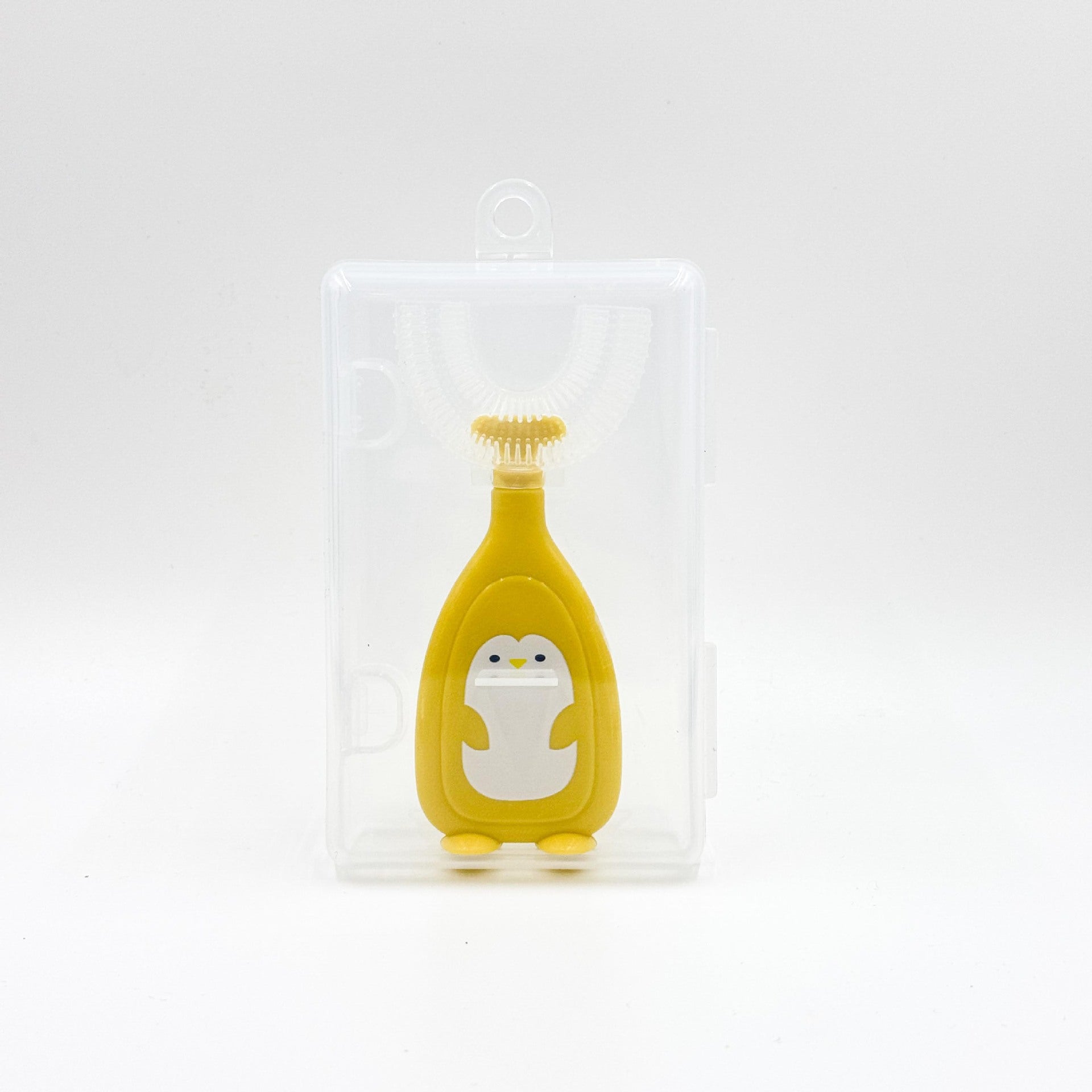 Children's u-shaped toothbrush Soft bristle silicone toothbrush Baby oral cleaning toothbrush Children's toothbrush wholesale