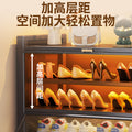 Steel shoe cabinet for homemulti-layer dustproof shoe rack door entrance entrance floor-to-ceiling wall all-in-one storage rack storage rack