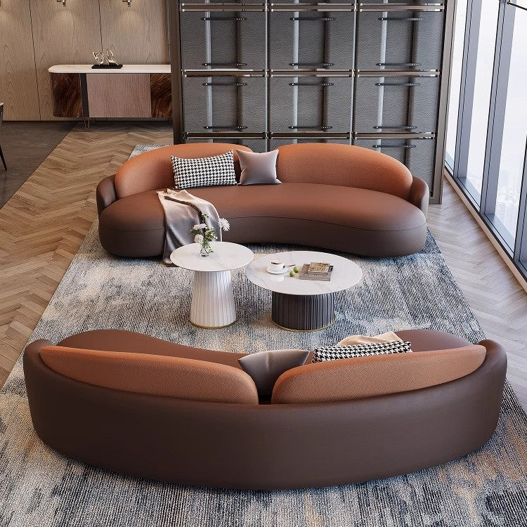 Office negotiation hotel lobby vip club curved sofa modern casual 4s store commercial rest area reception