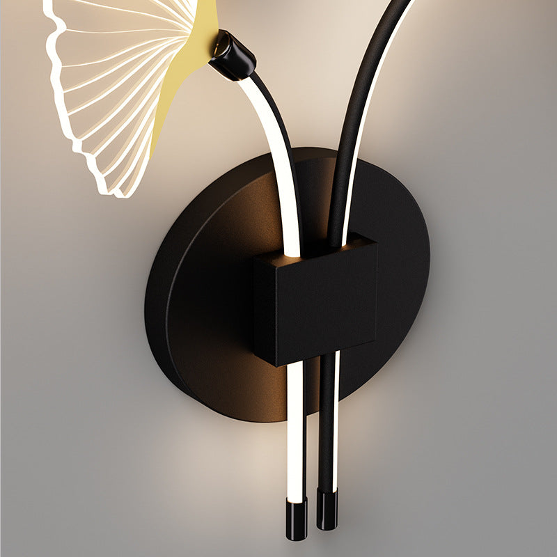[Strict selection] 2025 new full-spectrum eye protection modern simple wall lamp bedroom bedside lamp light luxury Nordic lamps