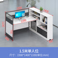Office desk and chair set for staff, financial employees, and workstations - 2/4 seater facing desk office table