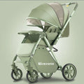 Premium edition - aurora green - four pu wheels - two-way - one-hand fold