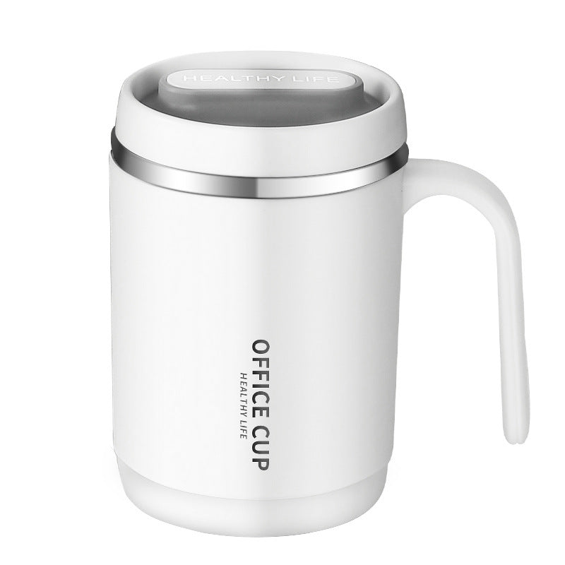 304 stainless steel mug - universal fit, perfect for home, tea, office use. includes lid and straw. also available in 316 stainless steel