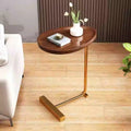 Influencer-approved bedside storage shelf, small round table, simple home sofa side table, coffee table, bedside cabinet, modern minimalist bedroom