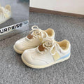 2026new arrivalretro german training shoes for women fashioneasiest for matchchic round toe casual leather white sneakers autumbest selling