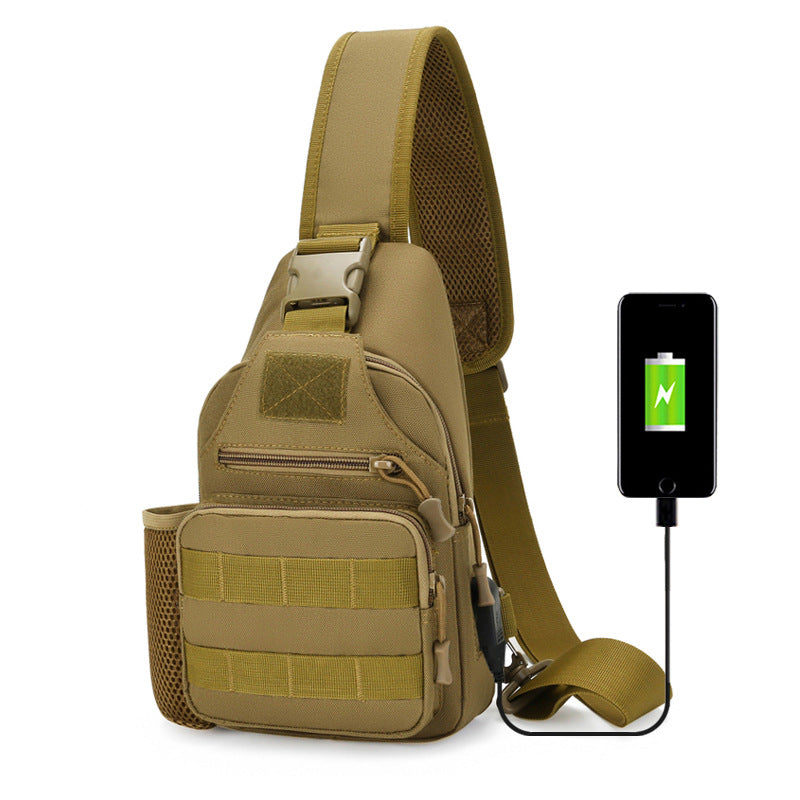 New Cross-border Tactical Outdoor Bag Leisure Convenience Large Capacity One Shoulder Crossbody Travel Backpack Multifunctional Luya Chest