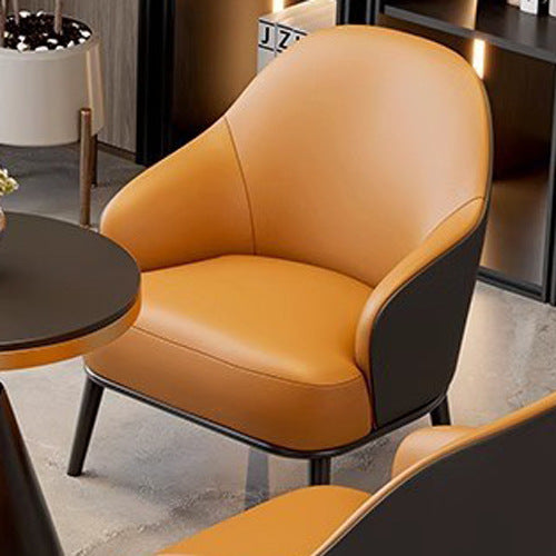 Luxury reception & negotiation table and chair set - ideal for sales centers, lounges, small round tables, leather sofa chairs, showrooms, and 4s stores