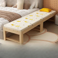 Solid wood spliced bed, queen size, extra wide side bed with guardrail, home baby crib, boy girl baby children's bed