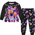 In stock! new cross-border witcher girls' long-sleeve pajama set - k-pop fashion loungewear