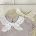 [summer clothing big sale free shipping] girls' baby shirt summer  k-style forest style baby girls' fashionable shirt short sleeves