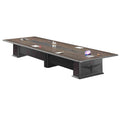 Saint li painted conference table and chair set - rectangular table for negotiation, reception, and modern conference room use
