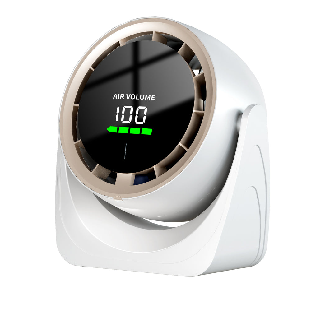 New arrival cross-border desktop circulation fan usb charging high speed 100-speed turbine wall-mounted remote control timing desktop fan