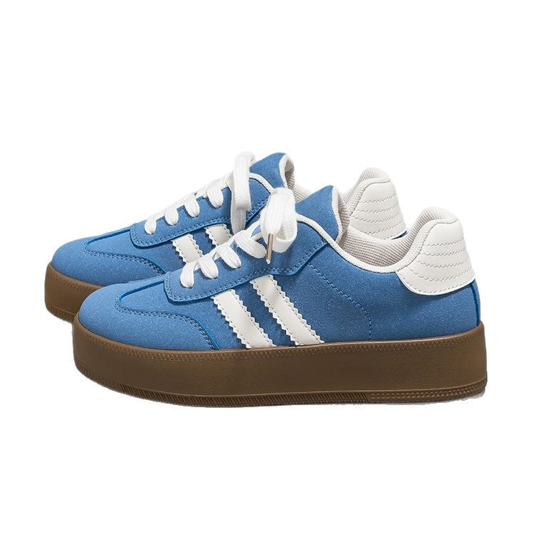 spring/autumn new arrival: plus size casual chunky sole german army trainers for women, sizes 36-42. dropshipping available for  and
